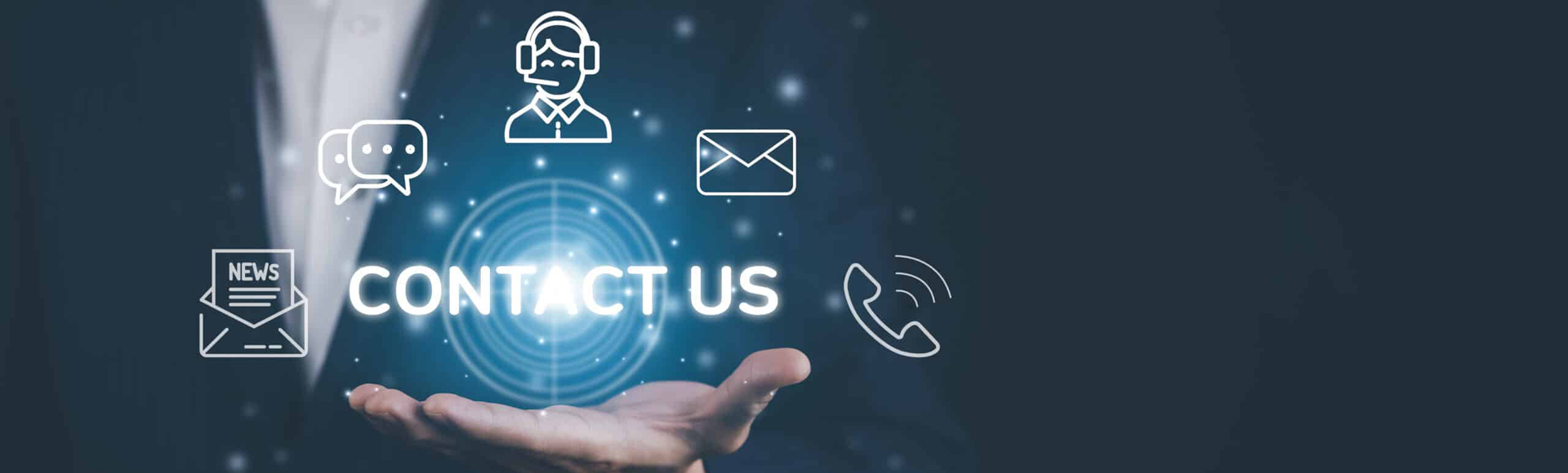 に連絡をつける